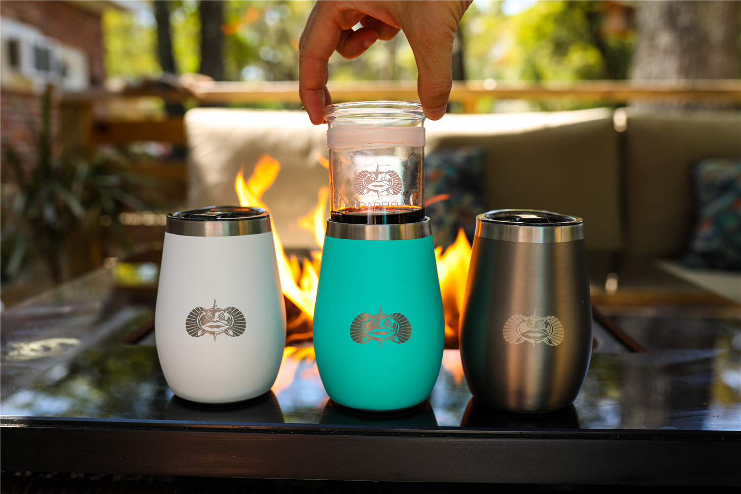 Toadfish Wine Tumbler - Thumbnail 4